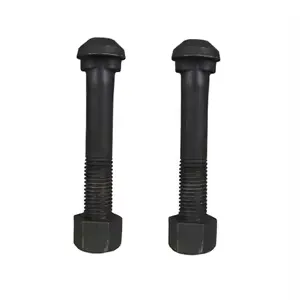 Oval Neck Fish Bolt Railway