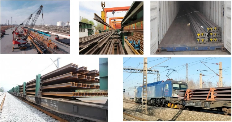 Mining Light Steel Rail 55q 18kg Mining Light Steel Rail 55q 18kg