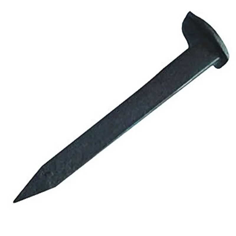 Q235 Spike Iarnróid Electro-Galvanized Cruach