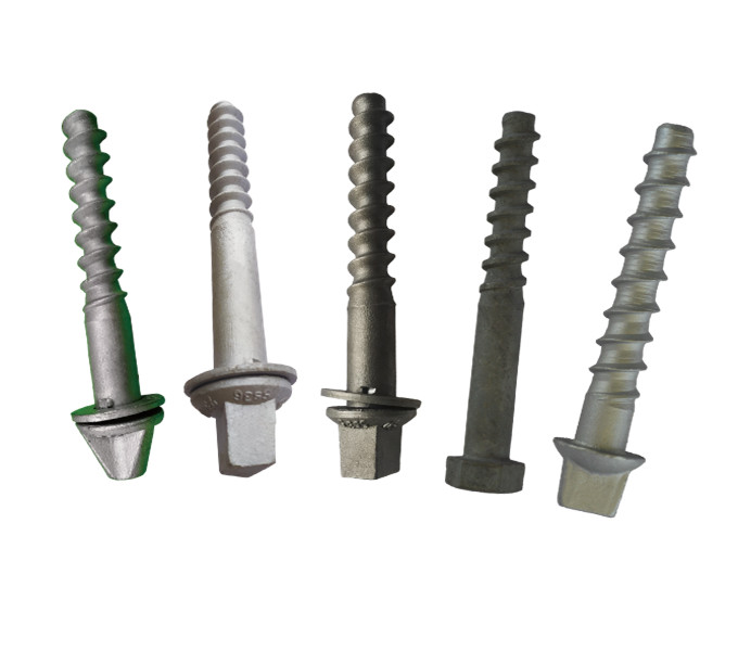 Rail Materials Screw Spike Used On Sleeper