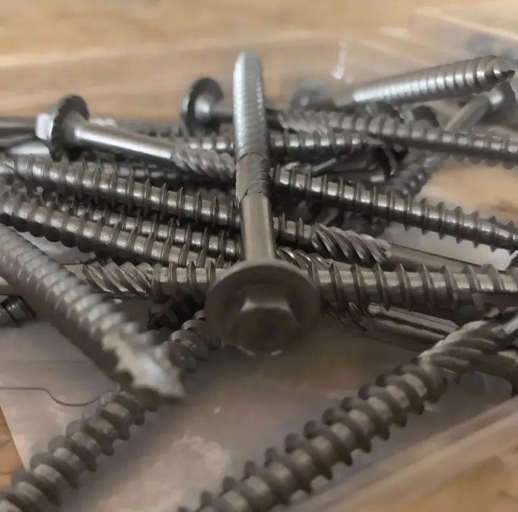 Railroad Spike Screw Ss8 Sleeper Rail